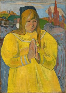 Gauguin - Betende Bretonin - 1894
