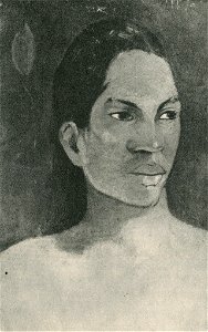 Gauguin 1892 Tête de Tahitienne