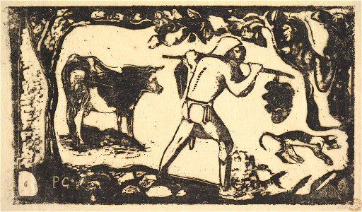 Gauguin Le Porteur de féï