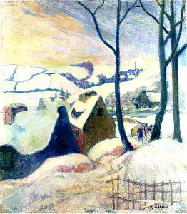 Gauguin Village sous la neige