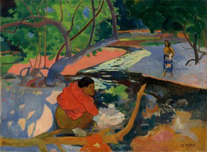 Paul Gauguin - Te poipoi (1892). Free illustration for personal and commercial use.