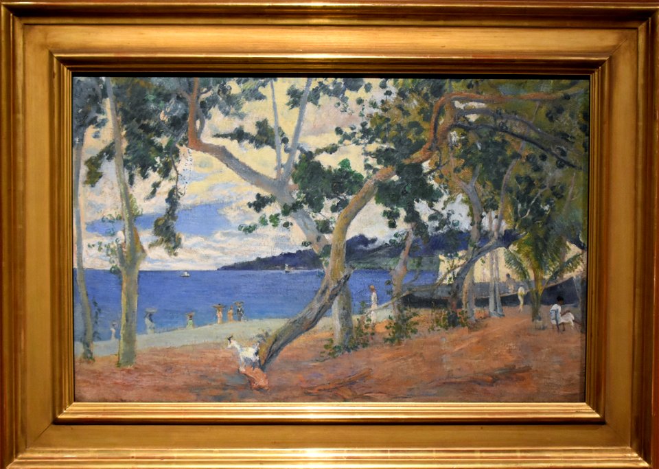 Gauguin, Coastal Landscape from Martinique, 1887, Ny Carlsberg Glyptotek, Copenhagen (36251675472)