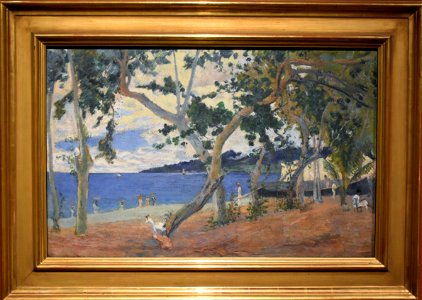 Gauguin, Coastal Landscape from Martinique, 1887, Ny Carlsberg Glyptotek, Copenhagen (36251675472)