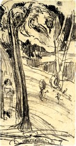 Gauguin, Marquesan Landscape, F56