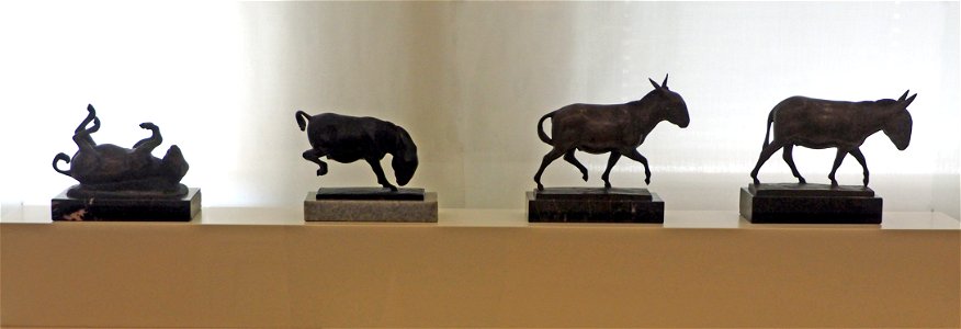 Gaul August Eselserie Landesmuseum Hannover