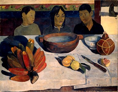 Paul Gauguin - The Meal - Google Art Project