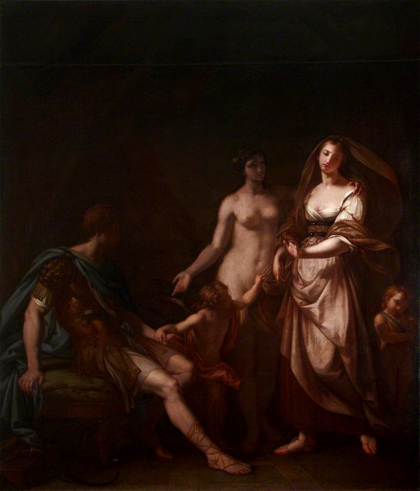 Gavin Hamilton (1723-1798) - Venus Ushering Paris to Helen - 110004 - National Trust