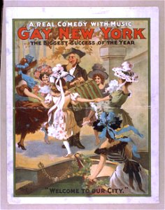 Gay New York a real comedy with music - the biggest success of the year. LCCN2014635413