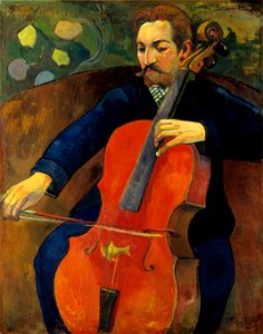 Gauguin - Der Violoncellist Upaupa Schneklud 1894