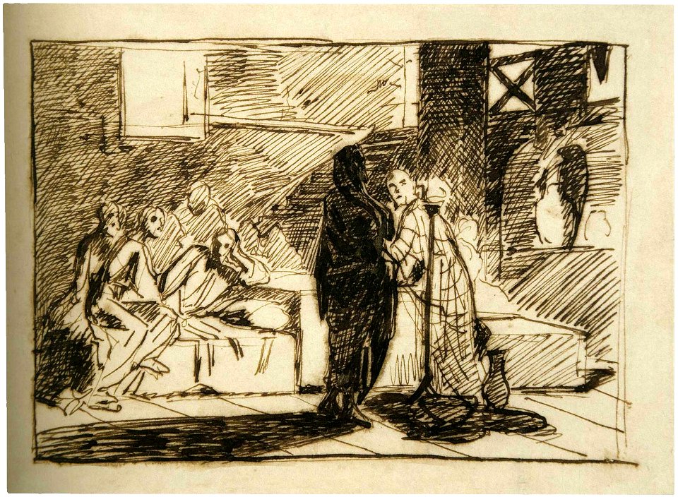 Ge The last supper study Dnepropetrovsk