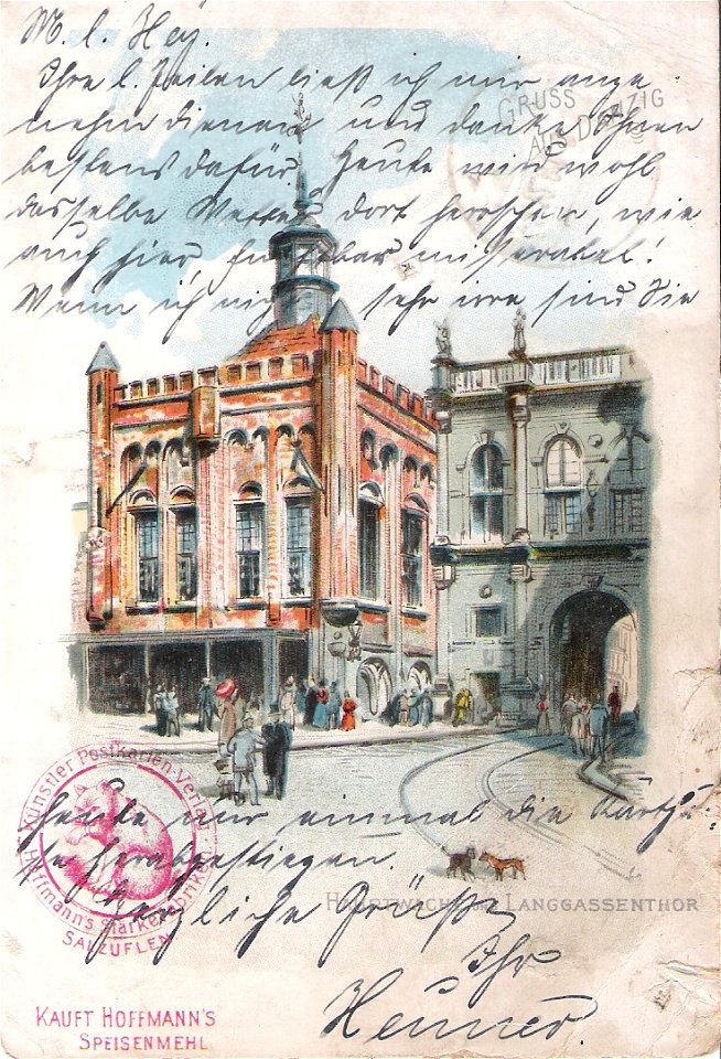 Gdańsk - Mansion of the Society of St. George and Golden Gate