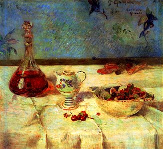Gauguin 1886 La Nappe blanche