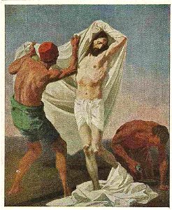 Gebhard Fugel - Jesus wird seiner Kleider beraubt - 10. Station