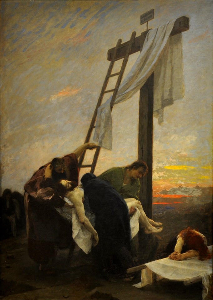 Gebhard Fugel Kreuzabnahme 1889-90 Bad Saulgau