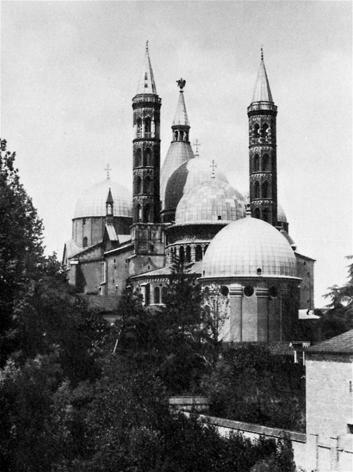 Gebrüder Alinari - Die Heiligenkirche in Padua (Zeno Fotografie)