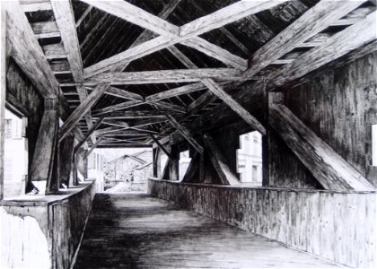 Gedecktes Brüggli 1900 innen