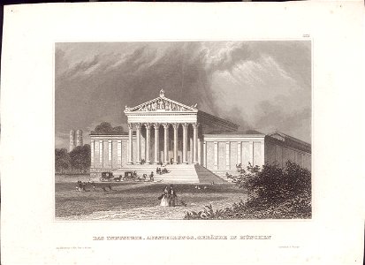 Gebouw van de Industriele Tentoonstelling in München, objectnr A 58225