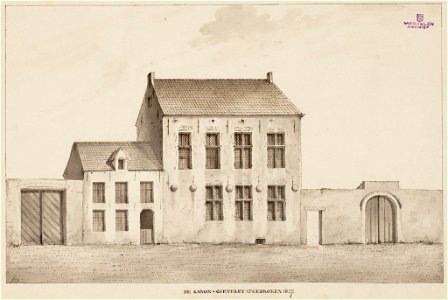 Gebouwen van de kanongieterij, afgebroken in 1837