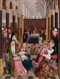 Geertgen tot Sint Jans, workshop - The holy kinship - Rijksmuseum