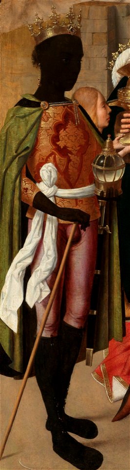 Geertgen tot St. Jans - De aanbidding van de koningen - Rijksmuseum SK-A-2150 (Balthasar)