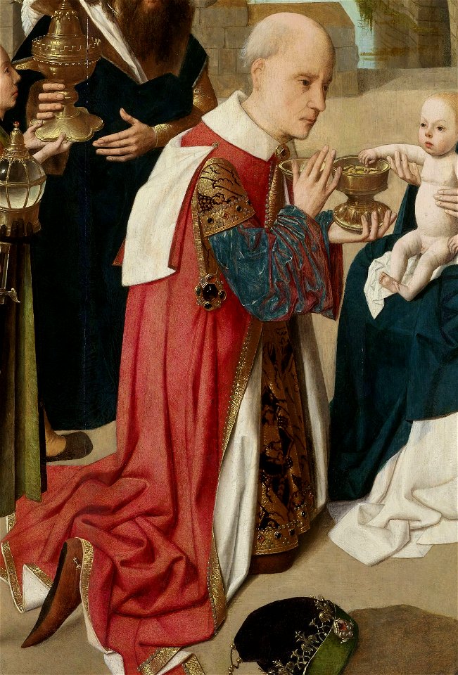 Geertgen tot Sint Jans - Adoration of the Magi - Rijksmuseum (Melchior)