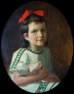 Gebhard Fugel Mädchenporträt