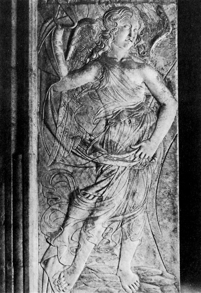 Gebrüder Alinari - Basrelief im Malatestiano Tempel in Rimini (Zeno Fotografie)