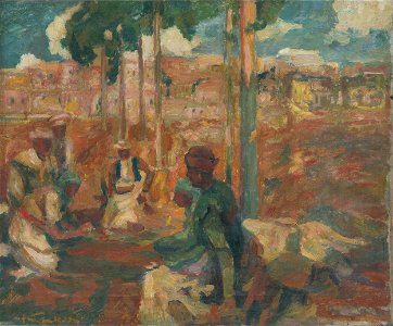 Gejza Kukán - Dalmácky trh - M 2 - Ernest Zmeták Art Gallery