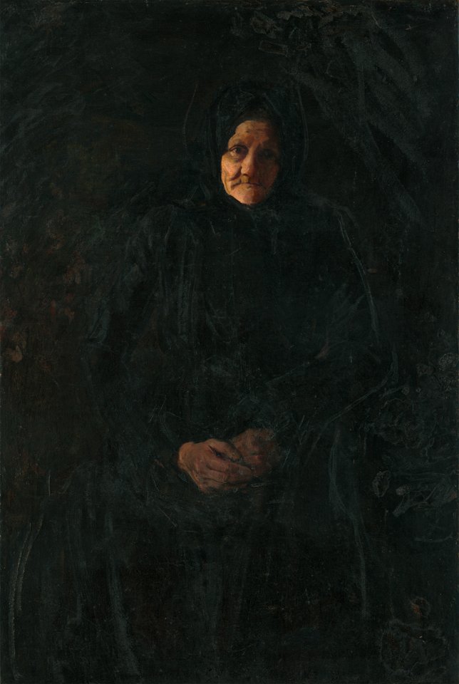 Gejza Kukán - Starenka - M 47 - Ernest Zmeták Art Gallery