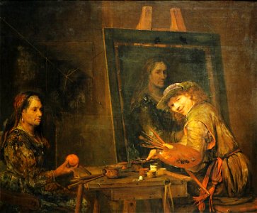 Gelder Selbstbildnis m hässlicher Frau@Städel Museum Frankfurt20170818