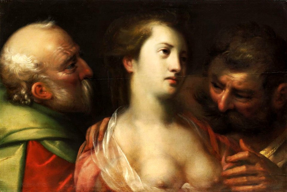 Geldorp Gortzius - Suzanna en de ouderlingen (Daniël 13-1-63) - 86.3 - Museum of Fine Arts, Budapest