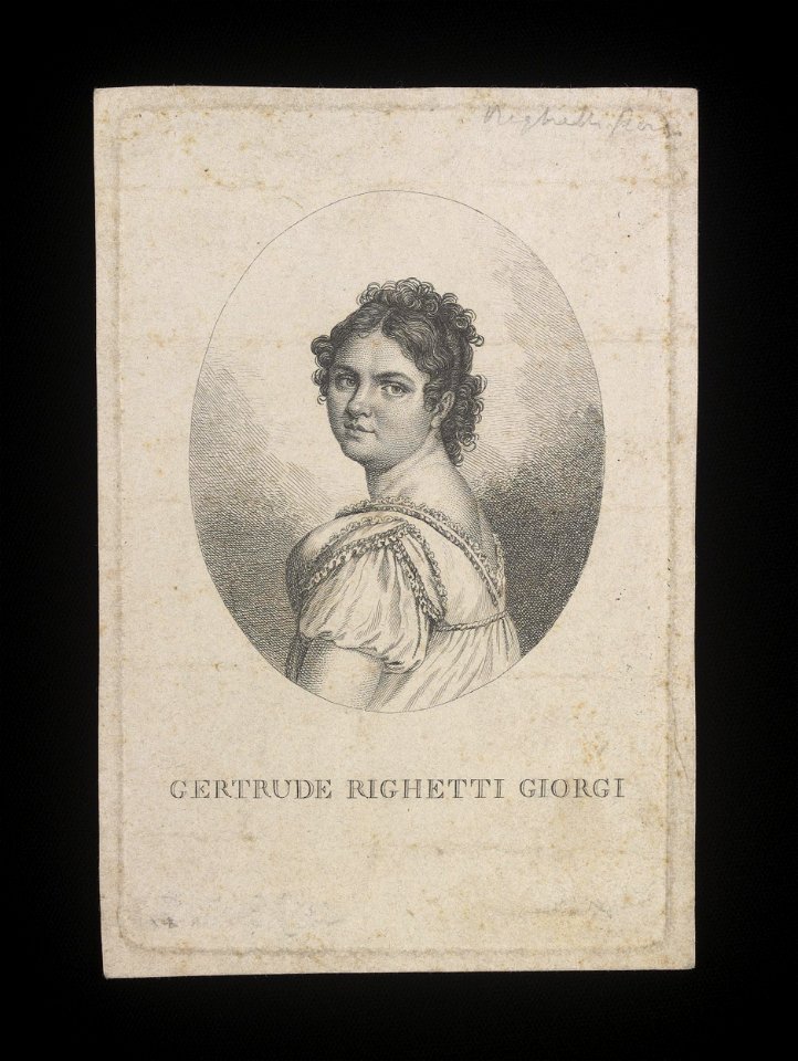 Geltrude Righetti-Giorgi, print – Victoria & Albert Museum