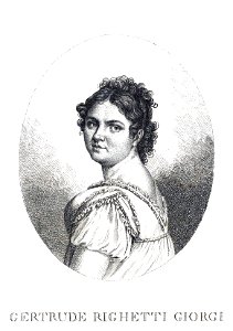 Geltrude Righetti-Giorgi, print – Victoria & Albert Museum (cropped, adjusted)
