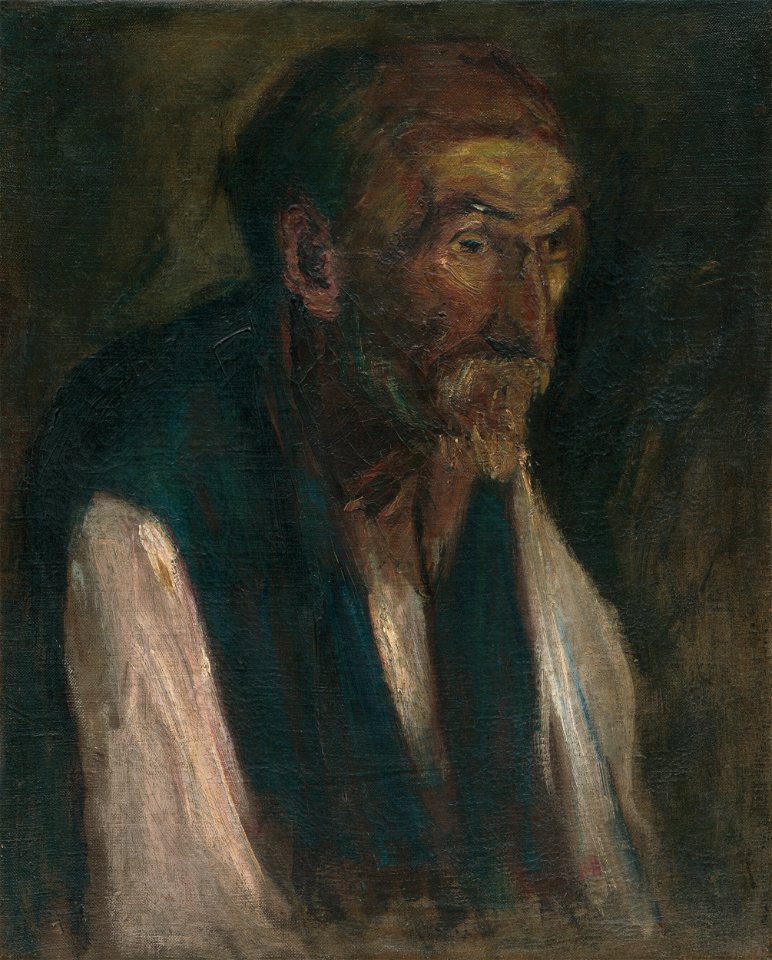 Gejza Kukán - Starec - M 3 - Ernest Zmeták Art Gallery