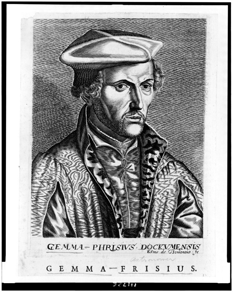 Gemma Frisius - Esme de Boulonois, fe. LCCN94508039