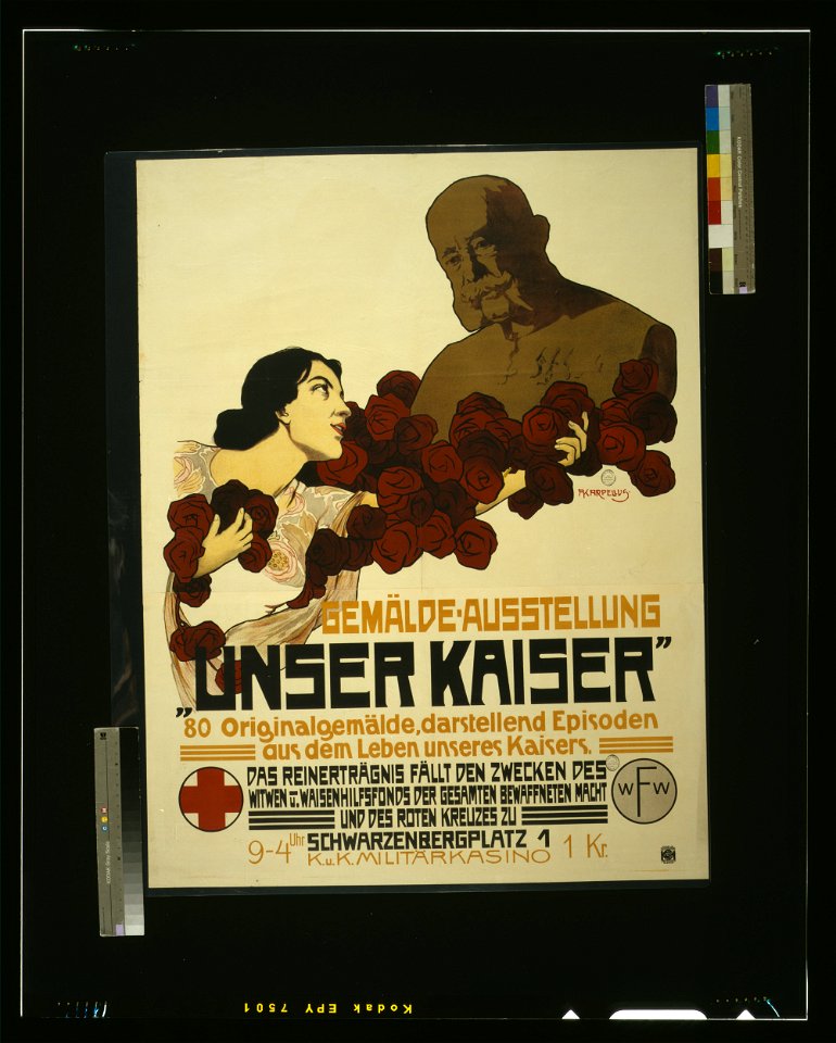 Gemälde-Austellung Unser Kaiser - A. Karpellus. LCCN2004666195