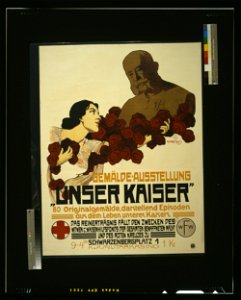 Gemälde-Austellung Unser Kaiser - A. Karpellus. LCCN2004666195