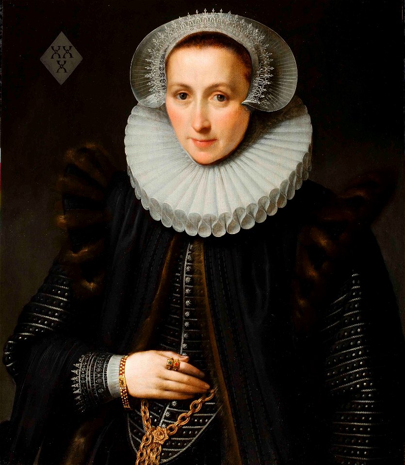 Geldorp Gortzius - Portrait of Gillina van Vlierden