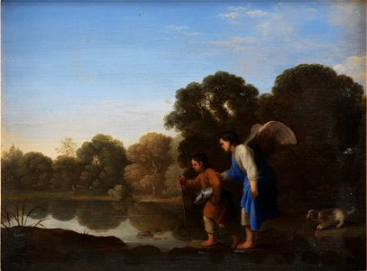 Gelton, Toussaint - Young Tobias and the Angel - - KMSsp362 - Statens Museum for Kunst