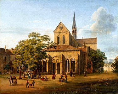 Gemälde - Kloster Maulbronn - Domenico Quaglio