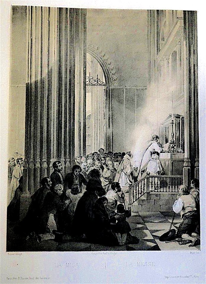 Genaro PEREZ VILLAAMIL - Une scène animée en Espagne. Vers 1860 02