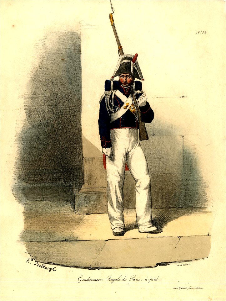Gendarmerie Royale de Paris, à Paris (BM 1867,0309.1691)