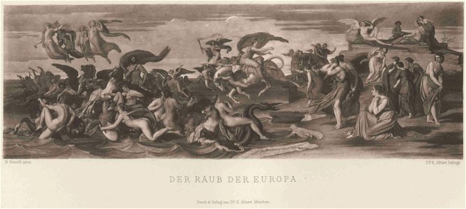 Genelli Der Raub der Europa