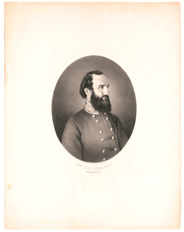 Gen. T.J. Jackson (Stonewall) - J.L. Giles lith. LCCN93514733