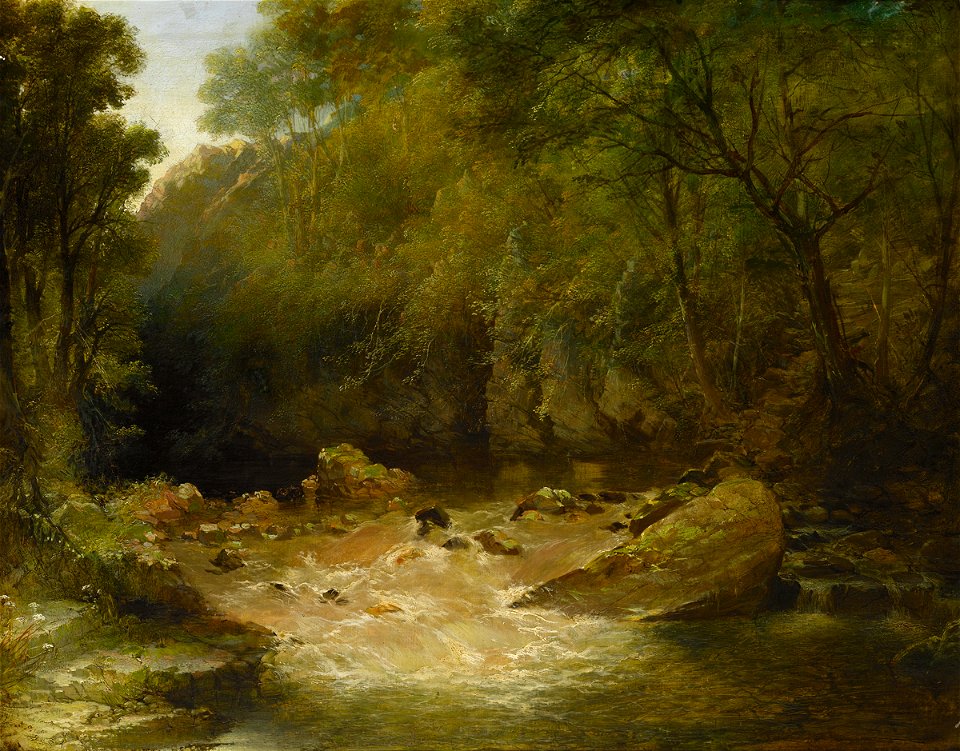 View on the Dart by John Gendall at Royal Albert Memorial Museum