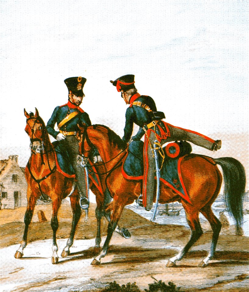 Gendarmerie des Herzogtums Nassau um 1840