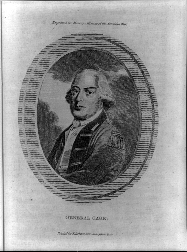 General Gage - R. Pollard sculp. LCCN2001699855