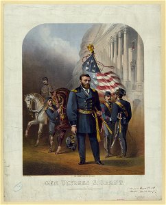 Gen. Ulysses S. Grant. - S.S. Frizzell, del. ; F. Crow, col. LCCN90712139