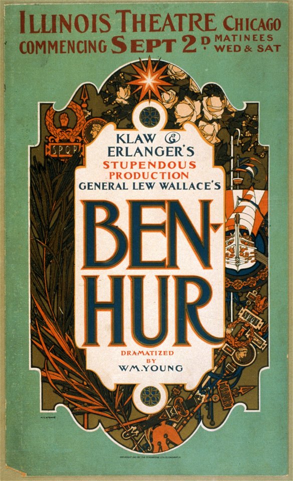 General Lew Wallace's Ben-Hur Klaw & Erlanger's stupendous production. LCCN2014635364