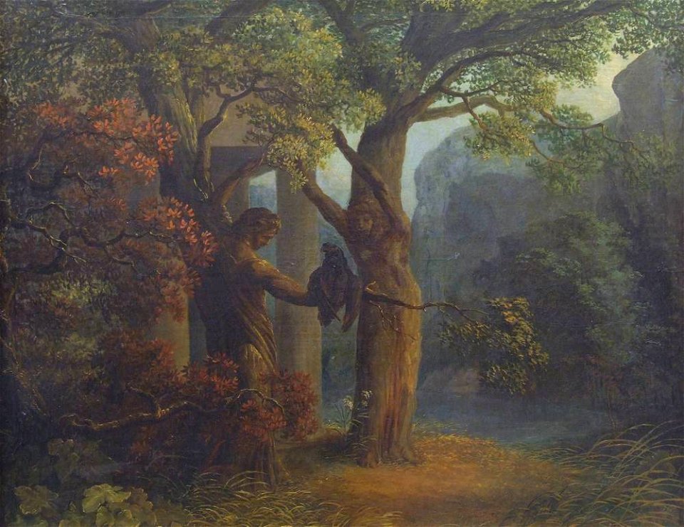Janus Genelli - Philemon und Baucis' Verwandlung (1801)
